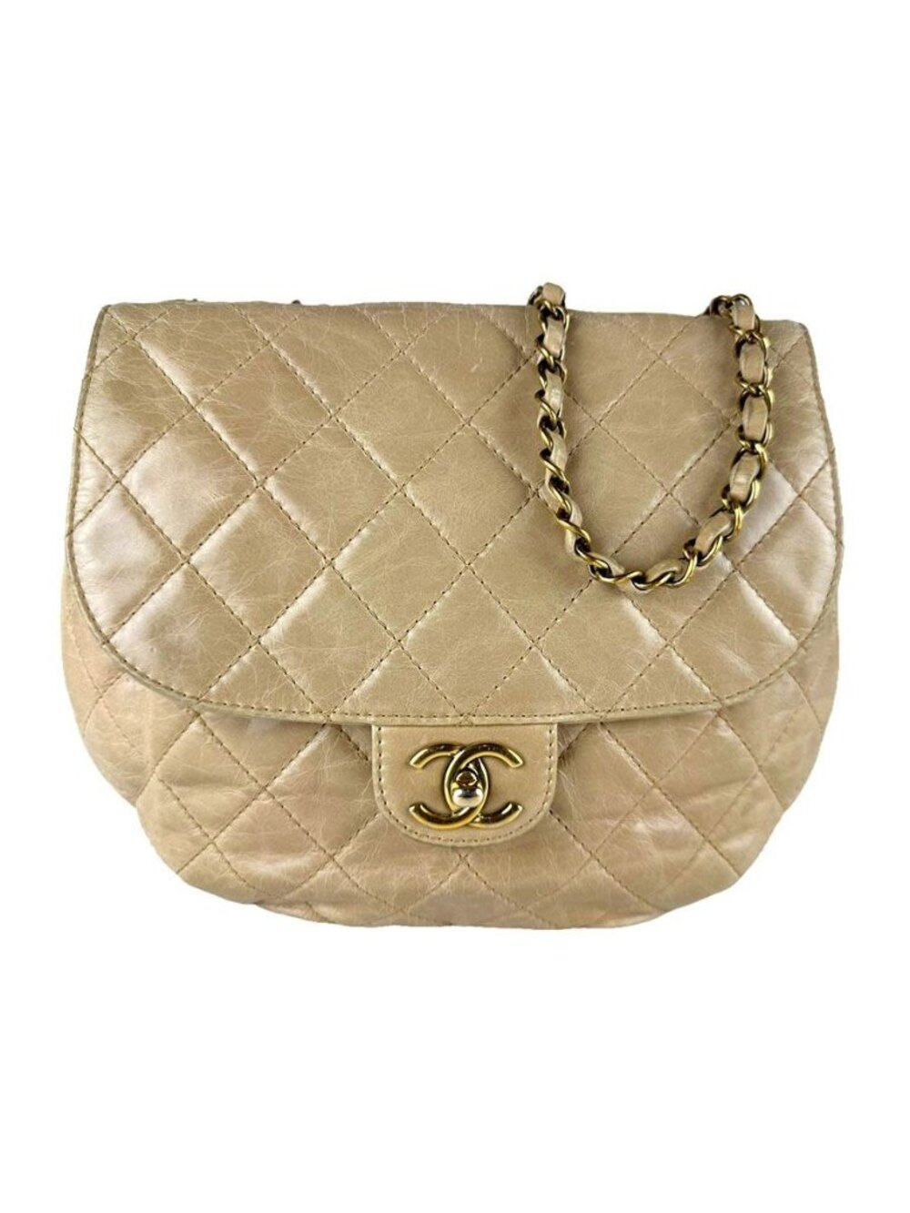 Chanel Shoulder Bag Beige